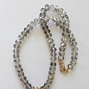 Ex Voto Milagro Vintage Brass Heart Locket  & Czech Glass Necklace - The Milagro Necklace