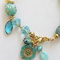 Mixed Czech Glass Beaded Bracelet - The Coast Bracelet