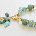 Mixed Czech Glass Beaded Bracelet - The Coast Bracelet