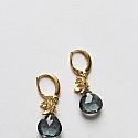 Blue Topaz Earrings - The Macy Earrings