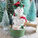 Momma Snowman and Baby Holiday Ornament