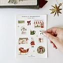 Santa's Workshop Sticker Set
