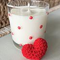 Valentine's Day Candle