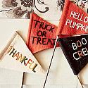 Falloween Felt Pennants