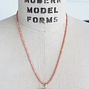 Sterling Silver & Coral Necklace - The Reef Necklace