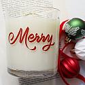 MERRY Hand Poured Soy Wax Candle