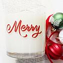 MERRY Hand Poured Soy Wax Candle