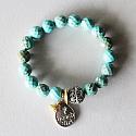 Faceted Turquoise Magnesite Bracelet - The Beach Girl Bracelet