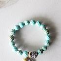 Faceted Turquoise Magnesite Bracelet - The Beach Girl Bracelet