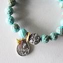 Faceted Turquoise Magnesite Bracelet - The Beach Girl Bracelet