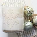 DECEMBER (SNOWFLAKE) Hand Poured Soy Holiday Candle