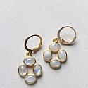 Moonstone and 14kt Gold Fill Earrings - The Twilight Earrings