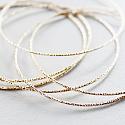 Simple Gold Filled Textured Bangle - The Simple Bracelet