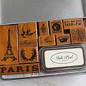 Alphabet and Paris Stamp Sets