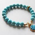 Aqua Magnesite Bracelet - The Coastal Sun Bracelet