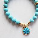 Aqua Magnesite Bracelet - The Coastal Sun Bracelet