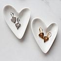 Floating Heart Earrings - The Valentine Earrings