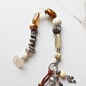 Fresh Water Pearl, Agate, Citrine, Czech Glass Bracelet - The Autumnal Bracelet